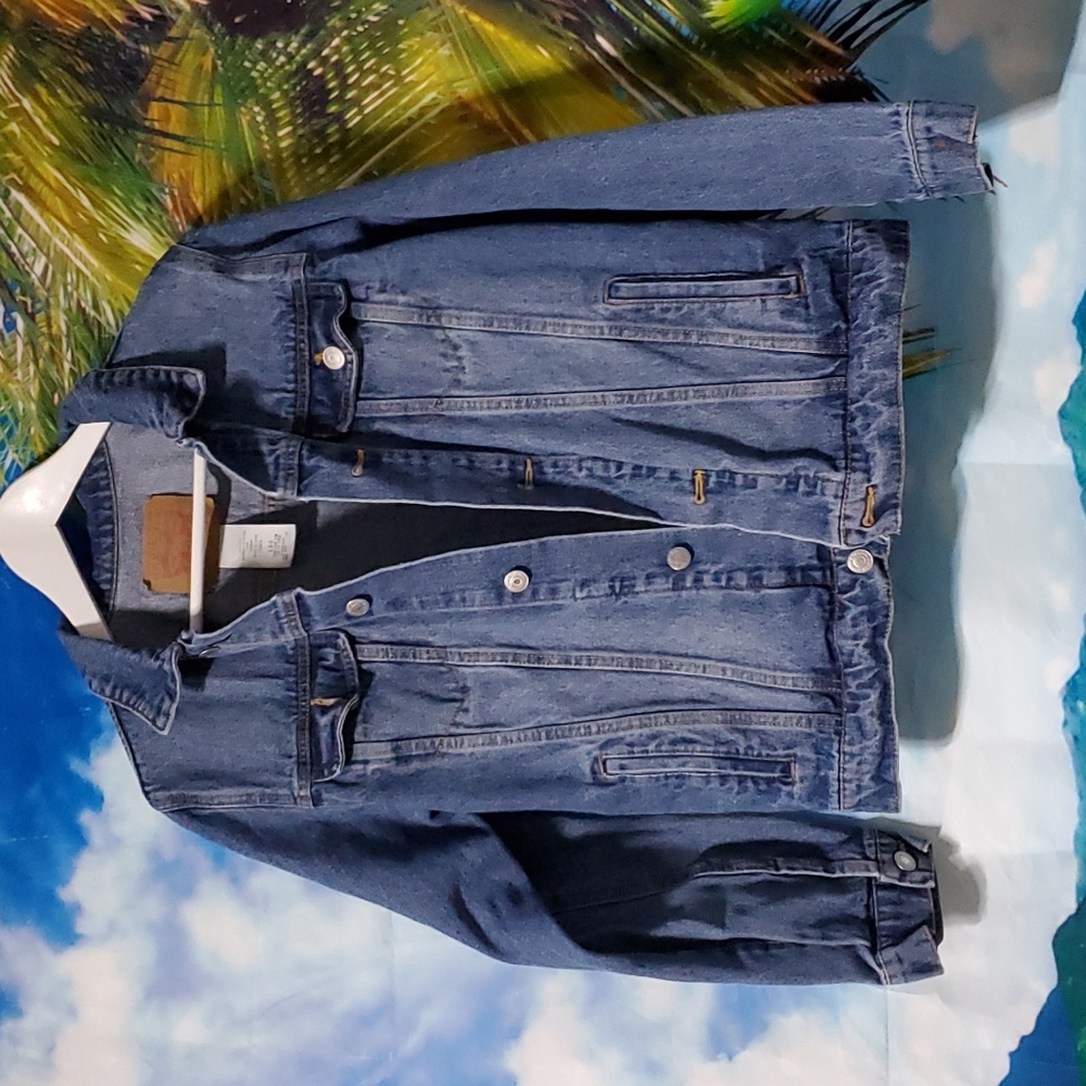 LEVI'S STRUSS WOMEN'S CLASSIC DENIM JACKET SIZE L